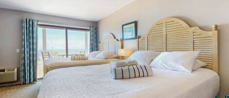 Free internet, bed sheets