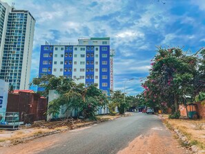 Façade de l’hébergement