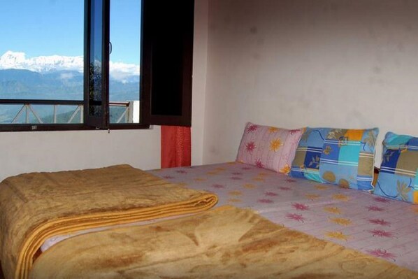 豪華雙人房 | 免費無線上網、床單