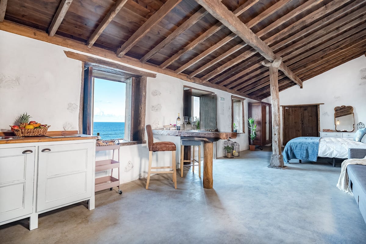 Honeymoon huis, 1 slaapkamer, bad, uitzicht op oceaan | 2 slaapkamers, luxe beddengoed, donzen dekbedden