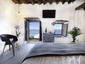 Elite-Haus, Küche, Meerblick | Hochwertige Bettwaren, Daunenbettdecken