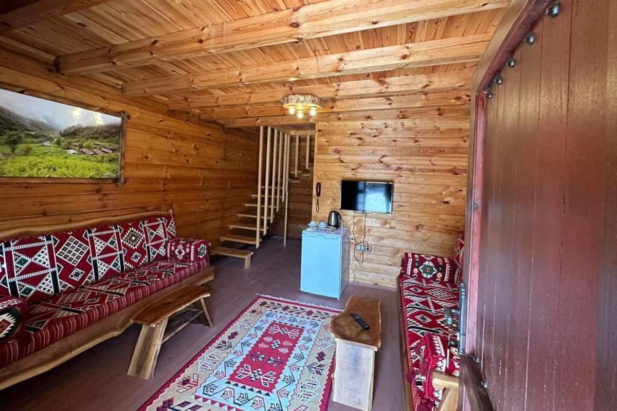 Rumah Pohon Mewah, 1 kamar tidur, Boleh Merokok, pemandangan gunung | 2 kamar tidur, seprai premium, selimut bulu angsa, dan minibar