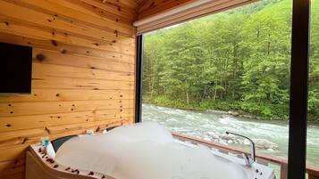 Romantic Bungalow, 1 Bedroom, Smoking, River View | Premium bedding, down comforters, minibar, iron/ironing board