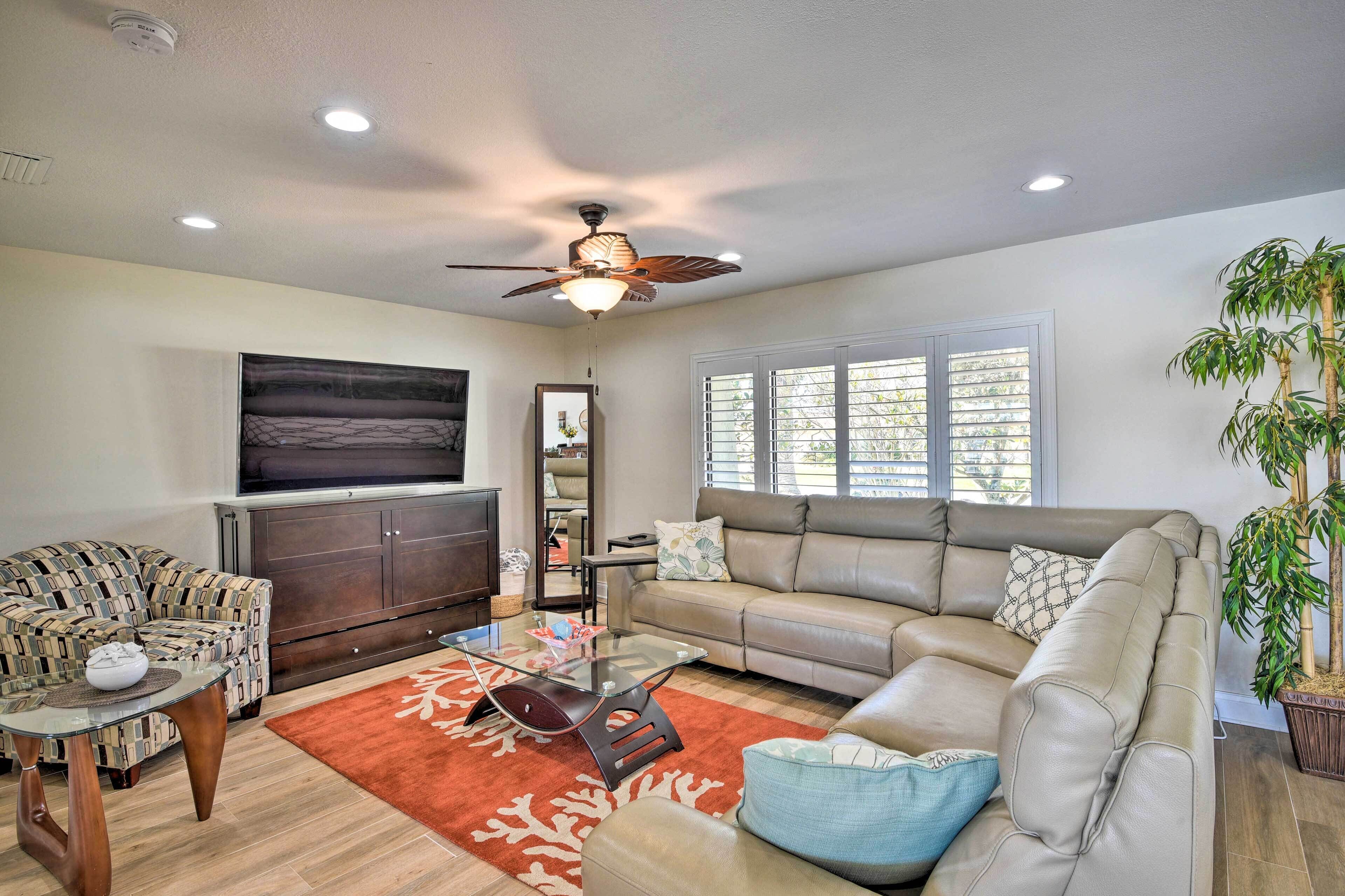 Palm Coast Home w/ Outdoor Oasis & Private Dock!