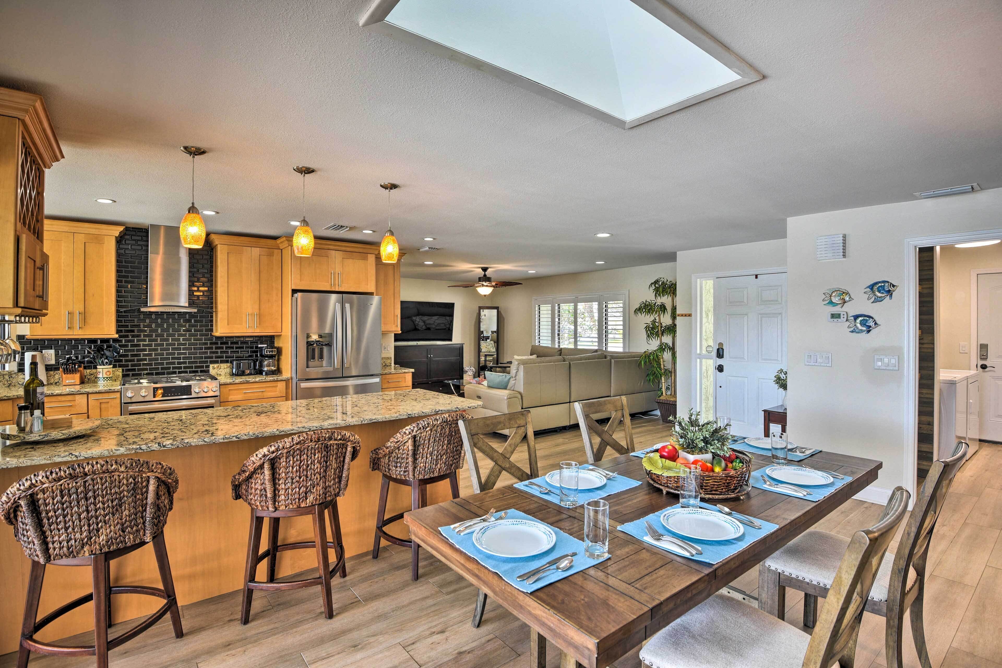 Palm Coast Home w/ Outdoor Oasis & Private Dock!