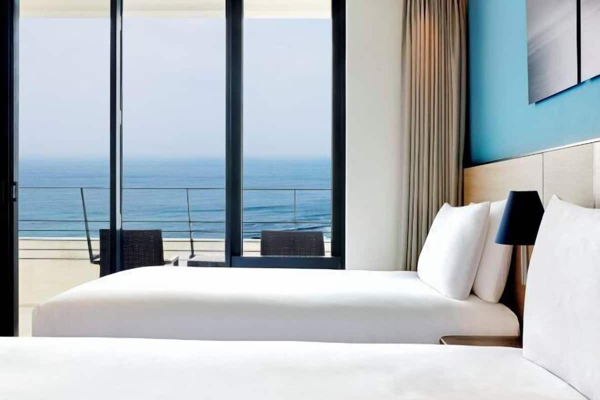 2 slaapkamers, luxe beddengoed, een gratis minibar