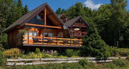 Forestside Chalet with Charm