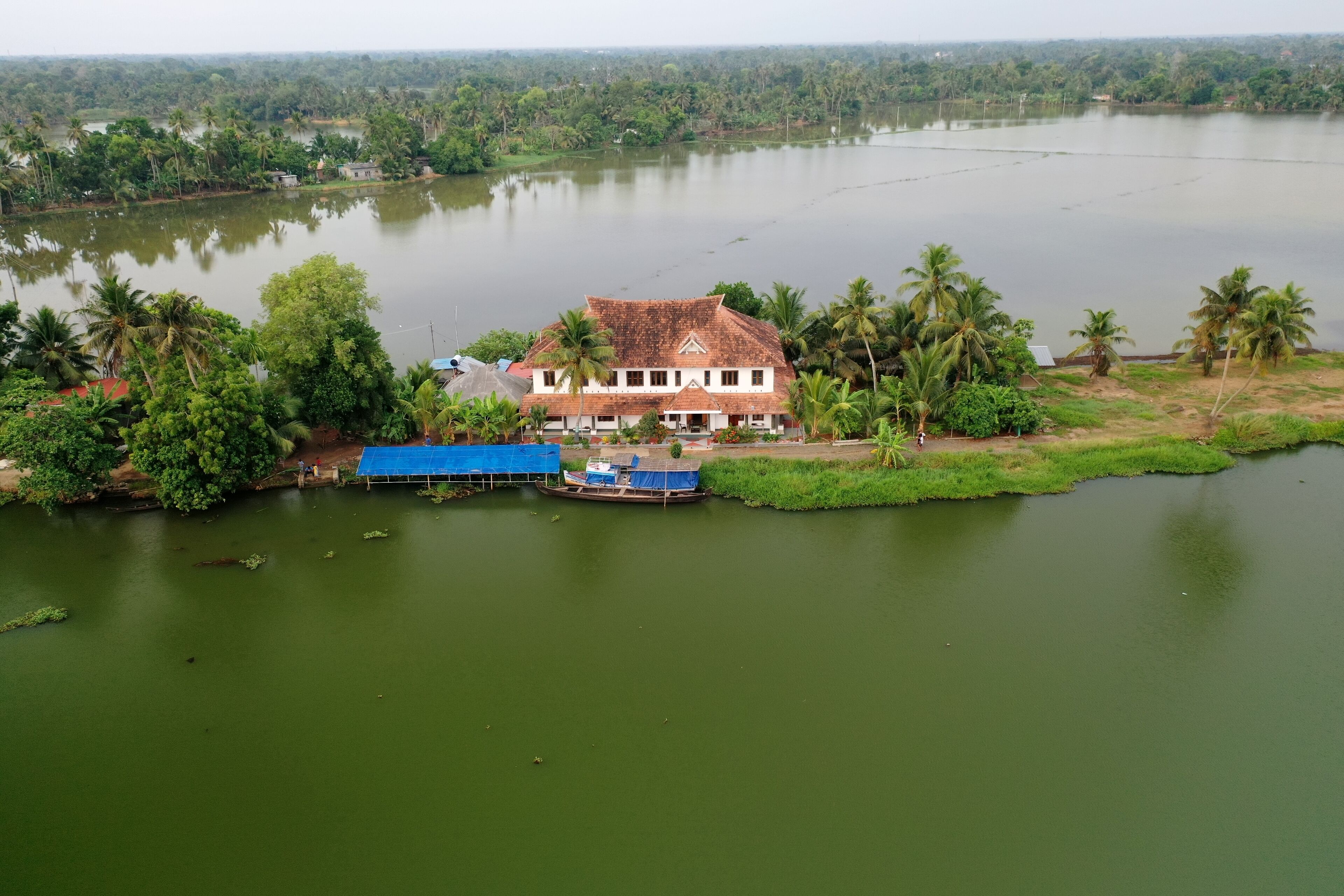 Romantic stay along the Kerala Backwaters