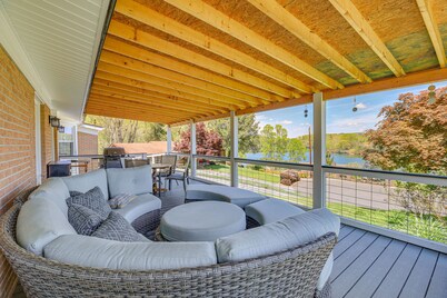 Lakefront Kingsport Home w/ Private Hot Tub!