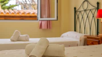 4 makuuhuonetta, ilmainen Wi-Fi, vuodevaatteet