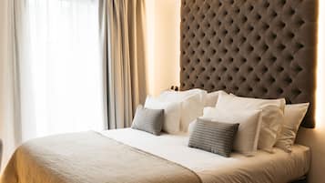 1 dormitorio, ropa de cama de alta calidad, edredones de plumas