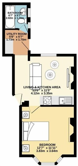 1 bedroom, Internet - Dorset Green By My Getaways (Brighton)