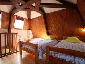 2 chambres, bureau, Wi-Fi gratuit, draps fournis