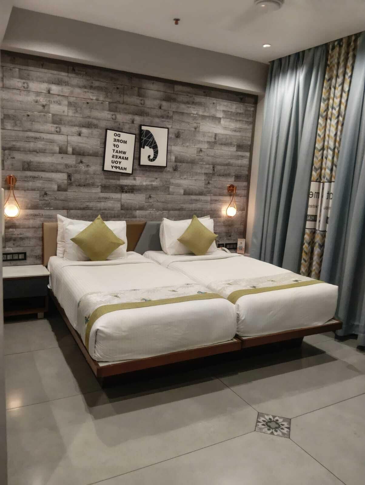 Premium bedding, pillowtop beds, individually decorated