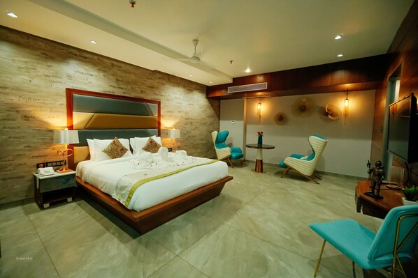 Premium bedding, pillowtop beds, individually decorated