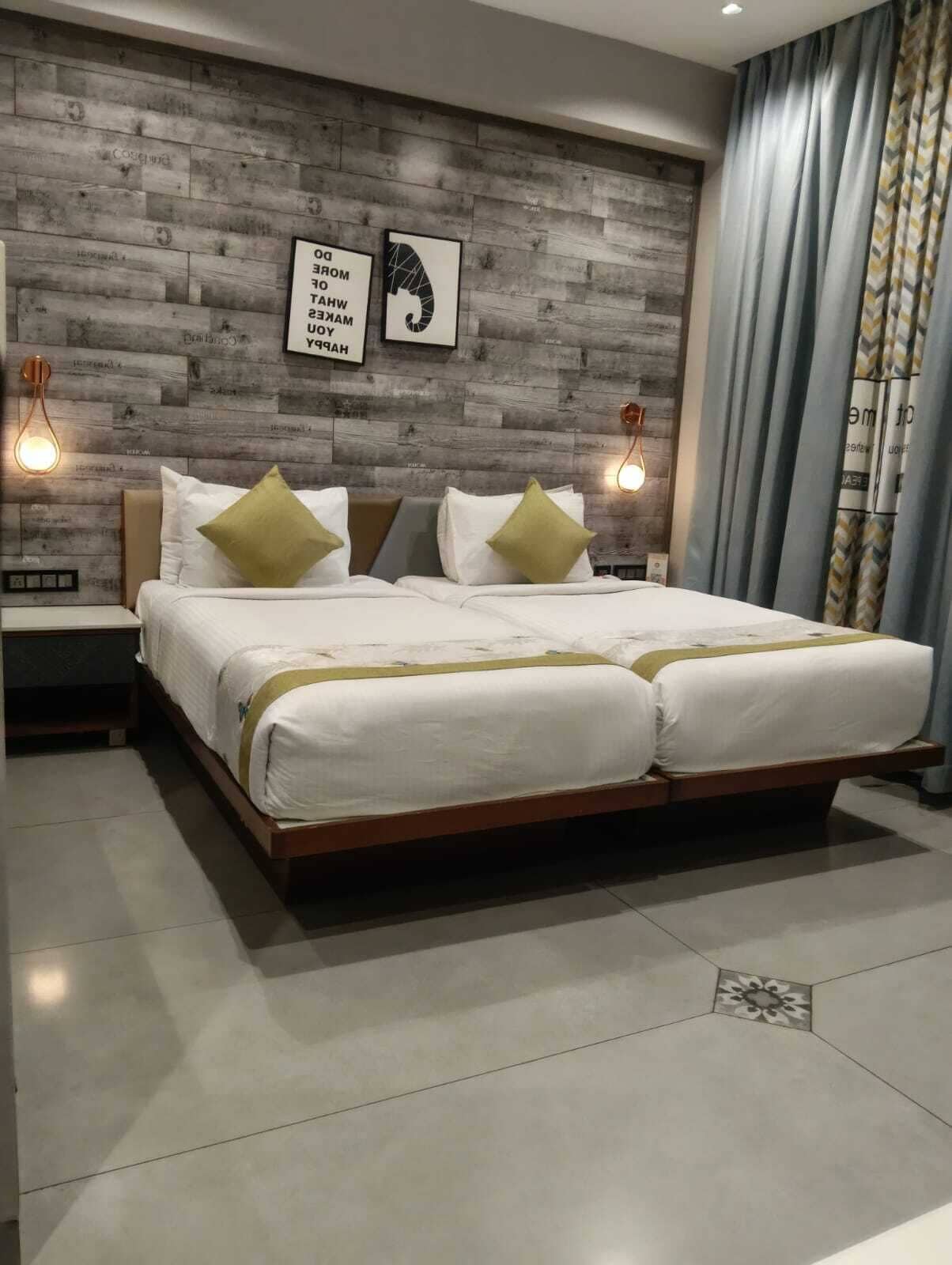 Premium bedding, pillowtop beds, individually decorated
