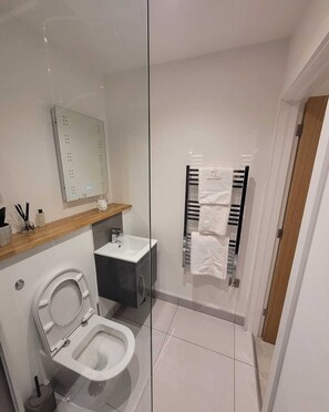 Deluxe Apartment | Bathroom | Slippers