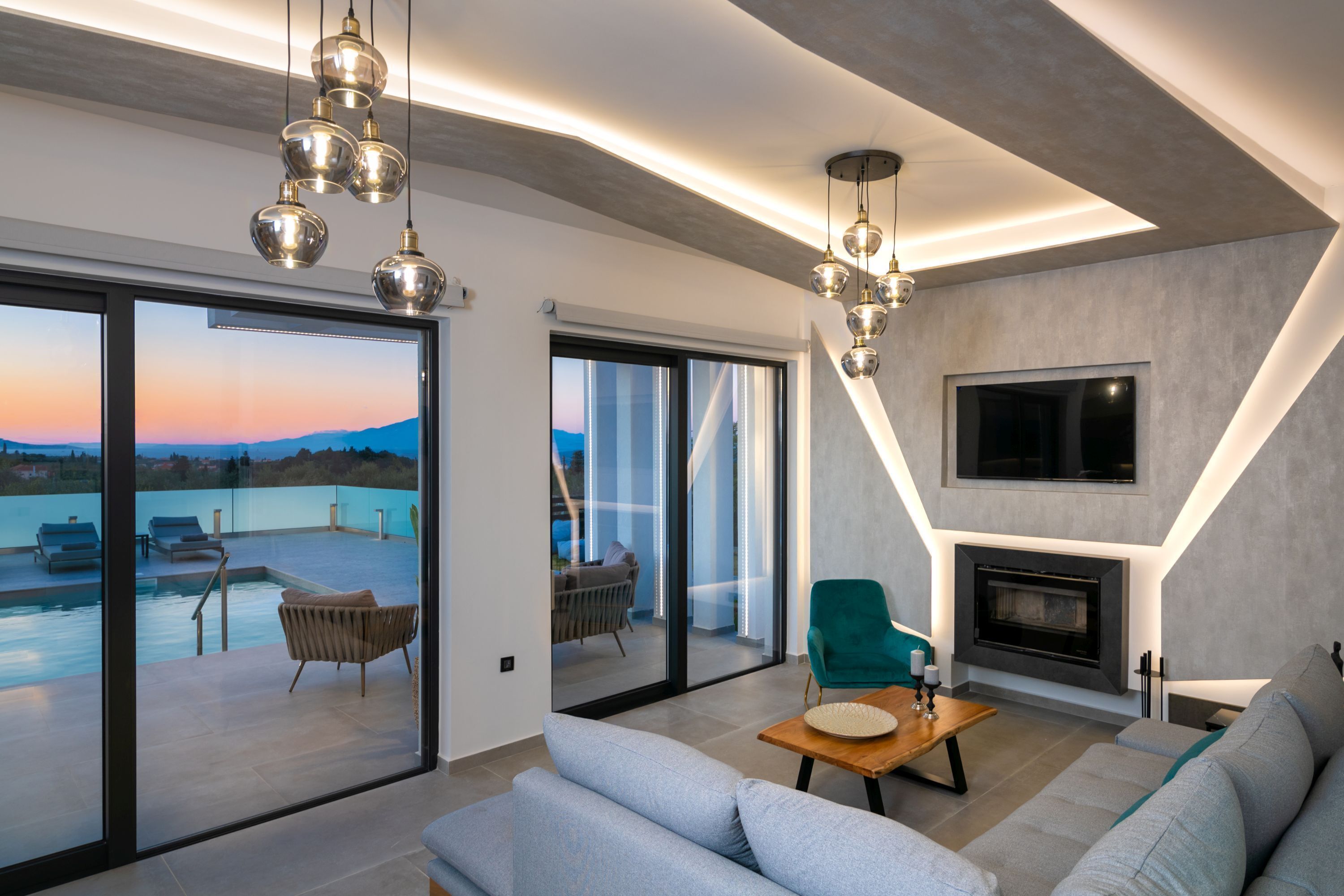 Vatia Villas - Villa 3,  Three Bedroom Private Pool Villa with sea view