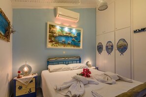 4 bedrooms, iron/ironing board, travel cot, WiFi