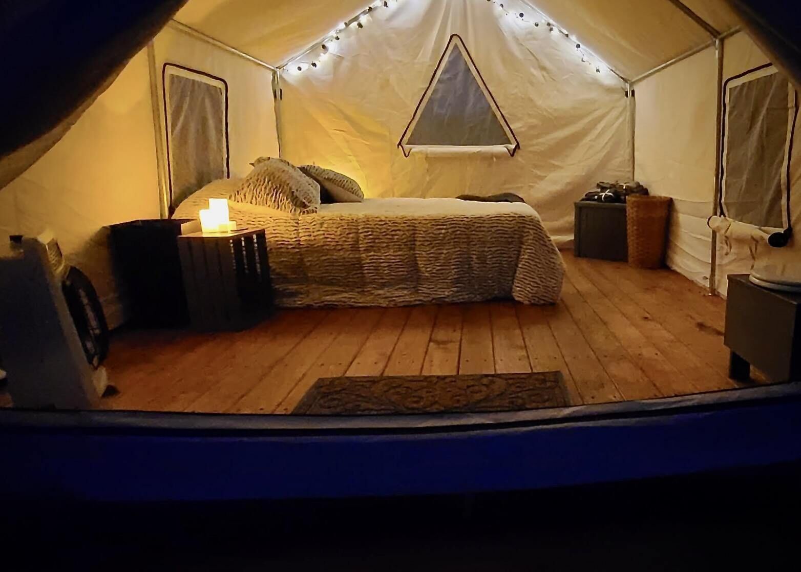 Tentrr Signature Site - Big Texas Sky Campsite with ac/heat and WIFI