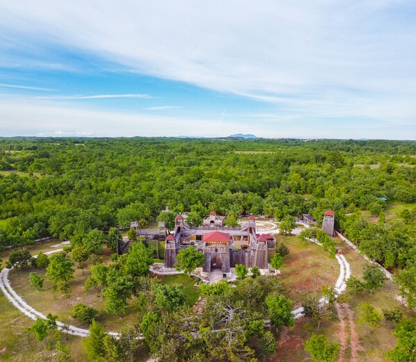 Aerial view - Villa Fairytale Cottage 2 (Istria - Svetvinčenat) (Svetvinčenat)