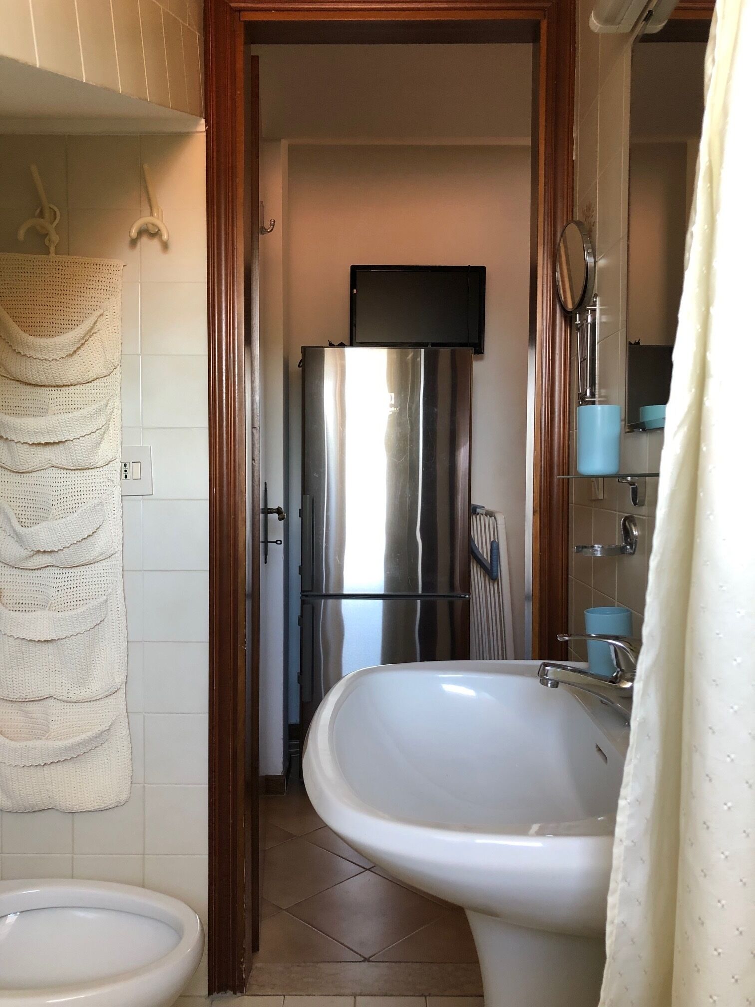 central attic with two bedrooms