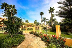 Overnattingsstedets uteområder