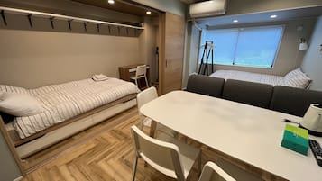 2 quartos, Wi-Fi de cortesia, roupa de cama