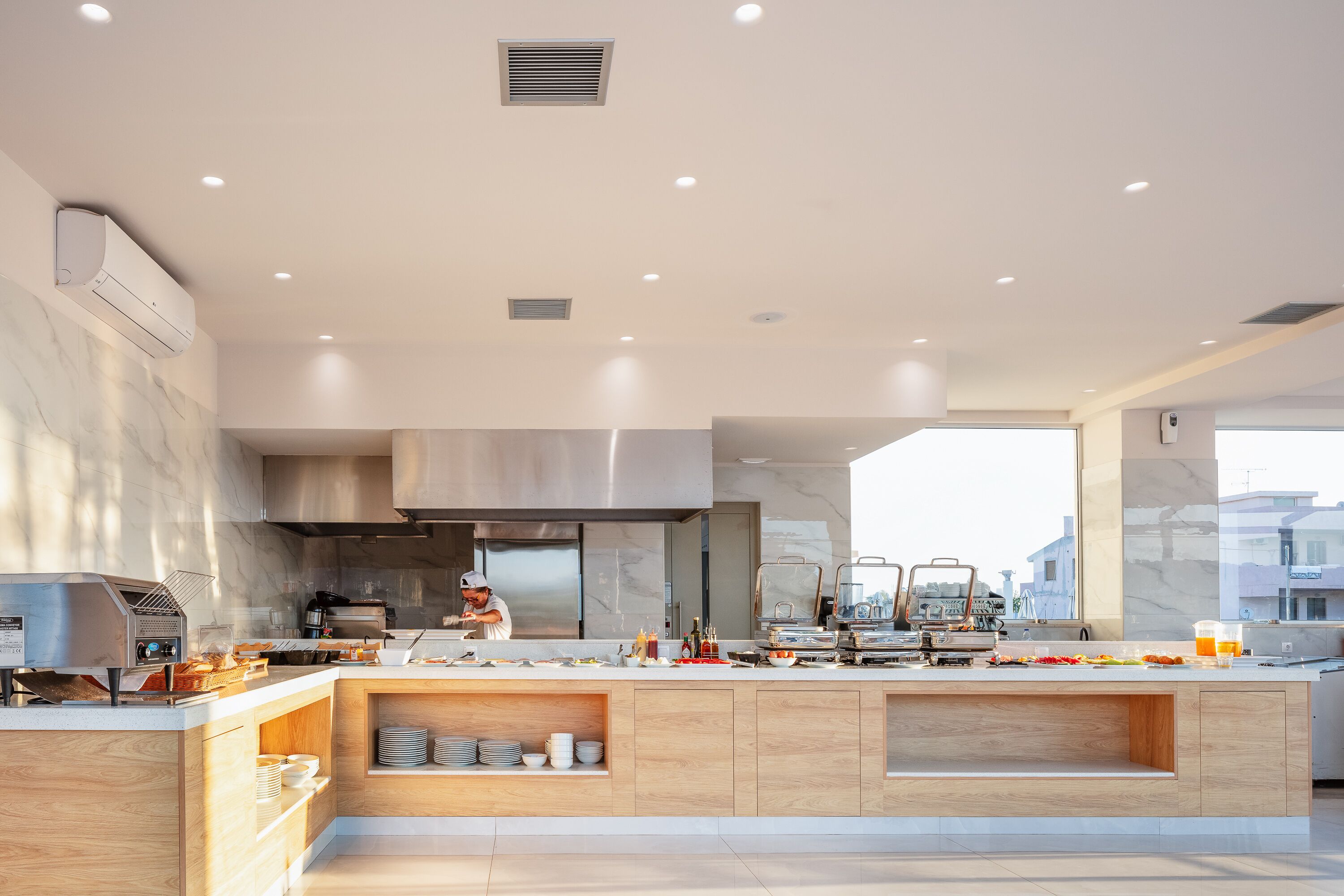 Breakfast area