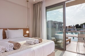Superior Room with Private Pool | Skrivebord, gratis Wi-Fi, sengetøj