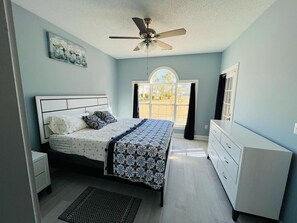 2 bedrooms, free WiFi, bed sheets, wheelchair access