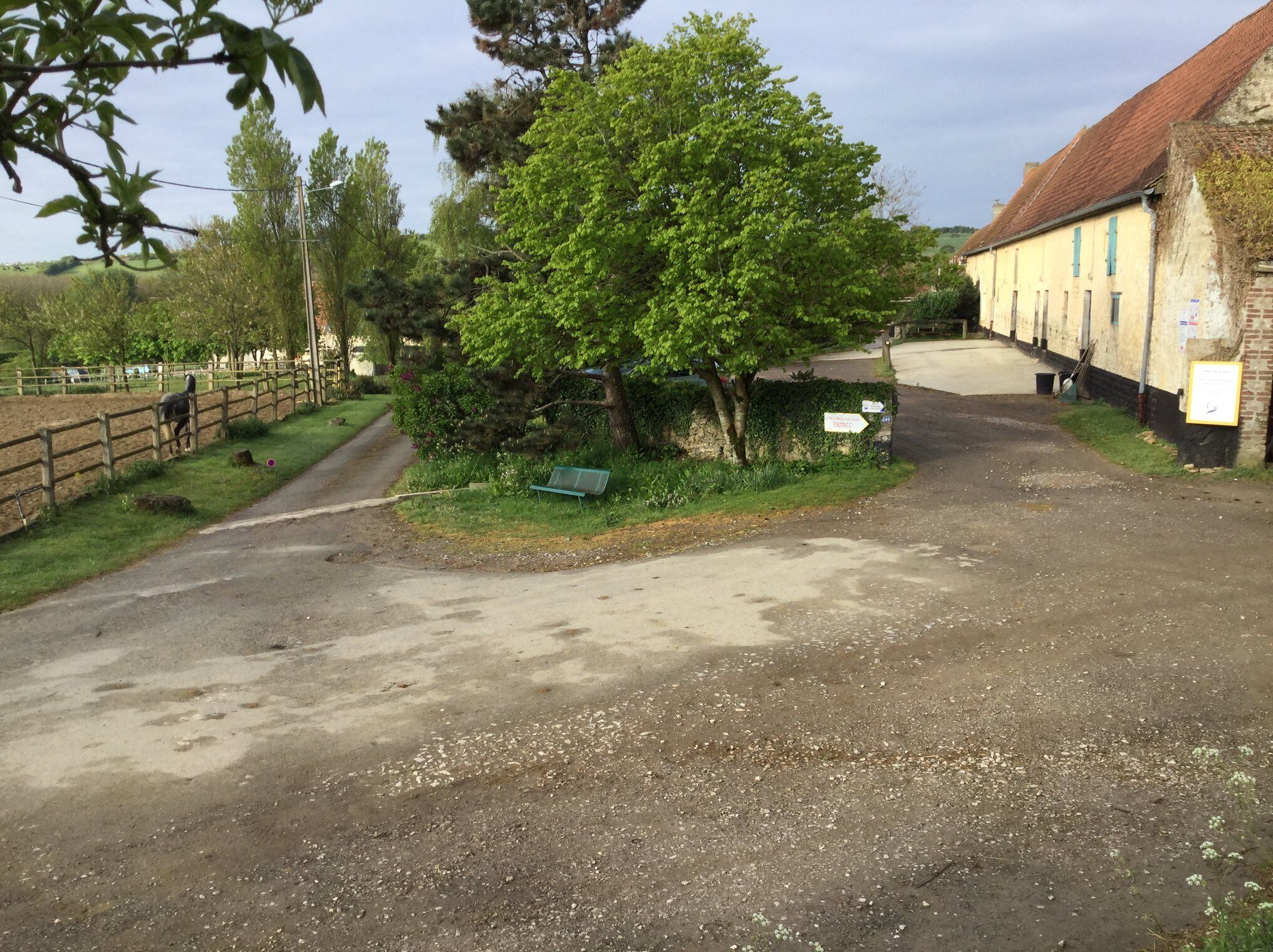 Enceinte de l’hébergement