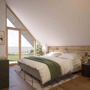 Cabana superior, sauna seca | Escrivaninha, Wi-Fi de cortesia, roupa de cama