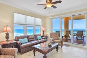 TV - Oceanfront View-Heated Pool-Bella Vista #1002 (Daytona Beach Shores)