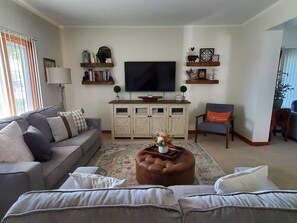 Smart TV, ping pong, books