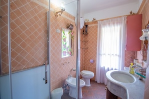 Shower, bidet
