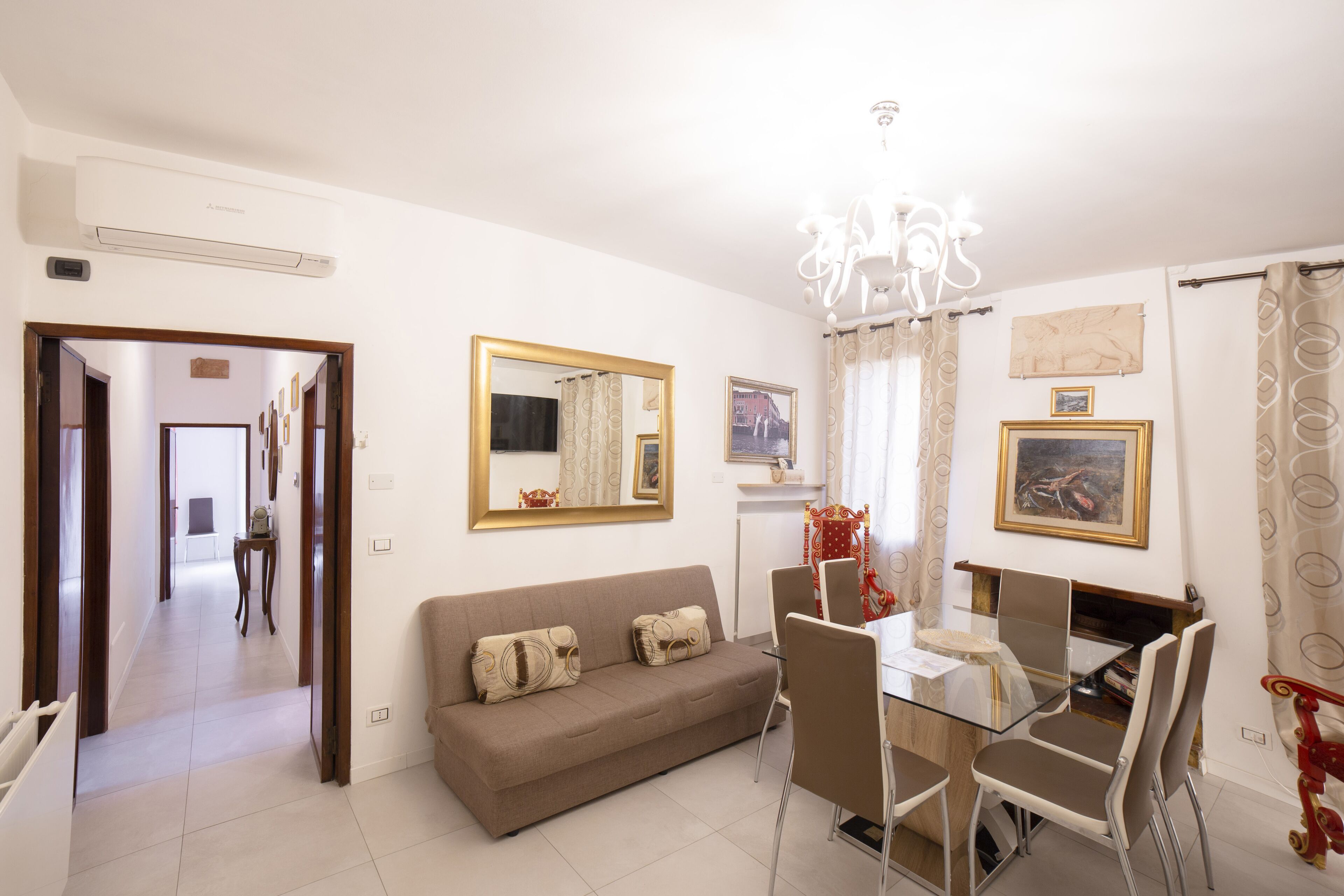 Comfort Apartment | Living area | 32-inch LED TV with digital channels, TV