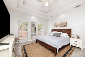 3 chambres, fer et planche à repasser, lit de bébé portatif, Wi-Fi