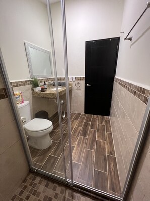 Dusche, Handtücher