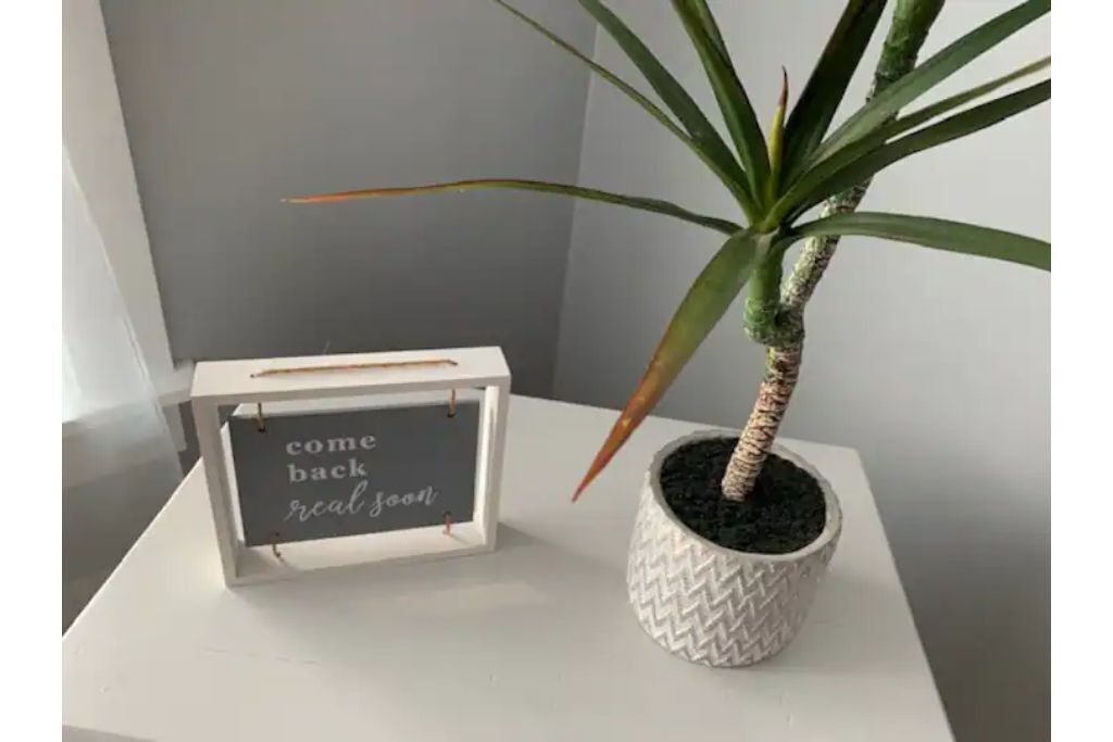 Steps to the lake, near Cedar point, boat parking