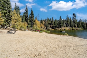 Beach nearby