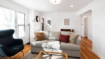 TV connectée, cheminée