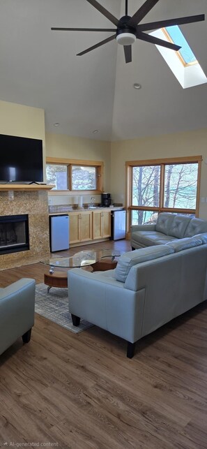 Smart TV, video games, DVD player, video library - "Spacious Lakeside Home: Family & Friends (Hagar Township)