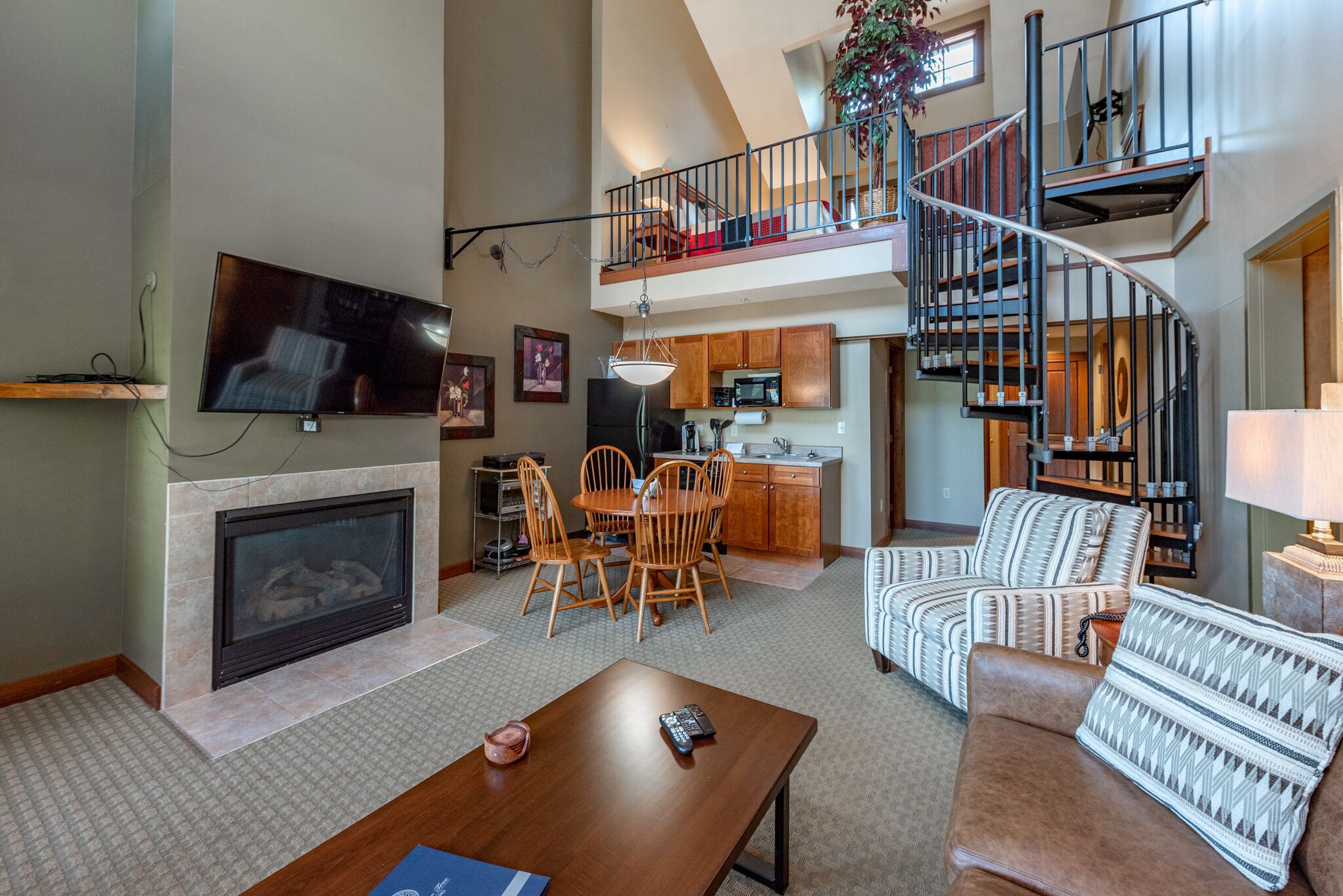 Suites at Silver Tree B203: One Bedroom & Loft Lake View Suite at Lakefront Hote