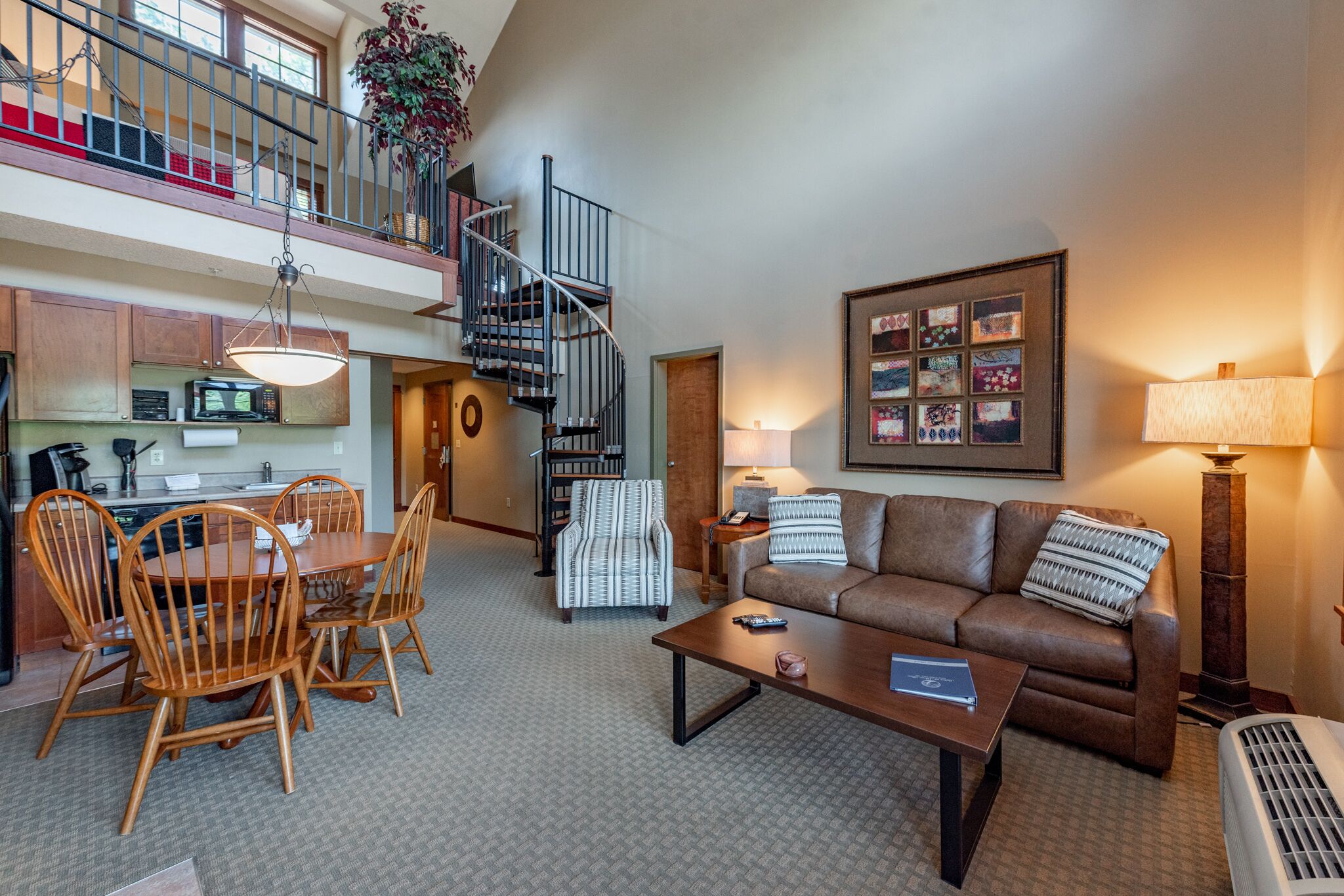 Suites at Silver Tree B203: One Bedroom & Loft Lake View Suite at Lakefront Hote