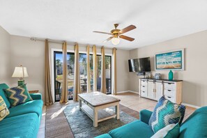 Condo, 2 Bedrooms (167) | Living area | TV