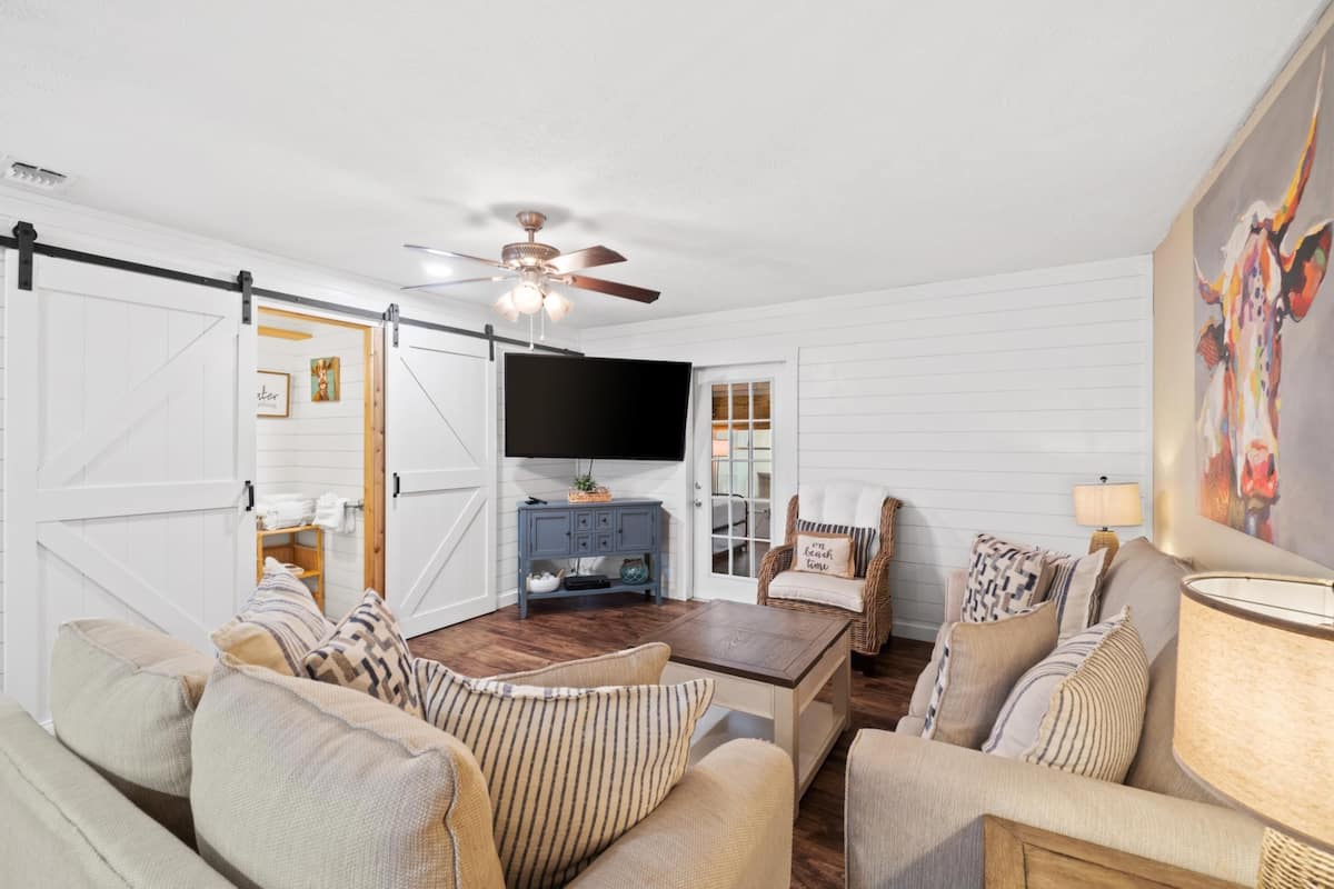 Condo, 3 Bedrooms | Living area | TV