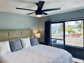 2 bedrooms, in-room safe, iron/ironing board, free WiFi - Oceanfront, Remodeled 2BR- 2 King Size Beds / 2BA Condo at Ocean's View (Christiansted)