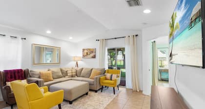 Backyard retreat with BBQ Patio & game room