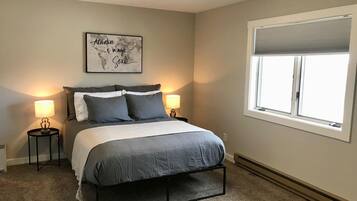 2 chambres, bureau, Wi-Fi gratuit, draps fournis